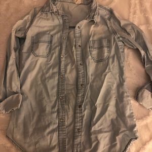 Denim shirt